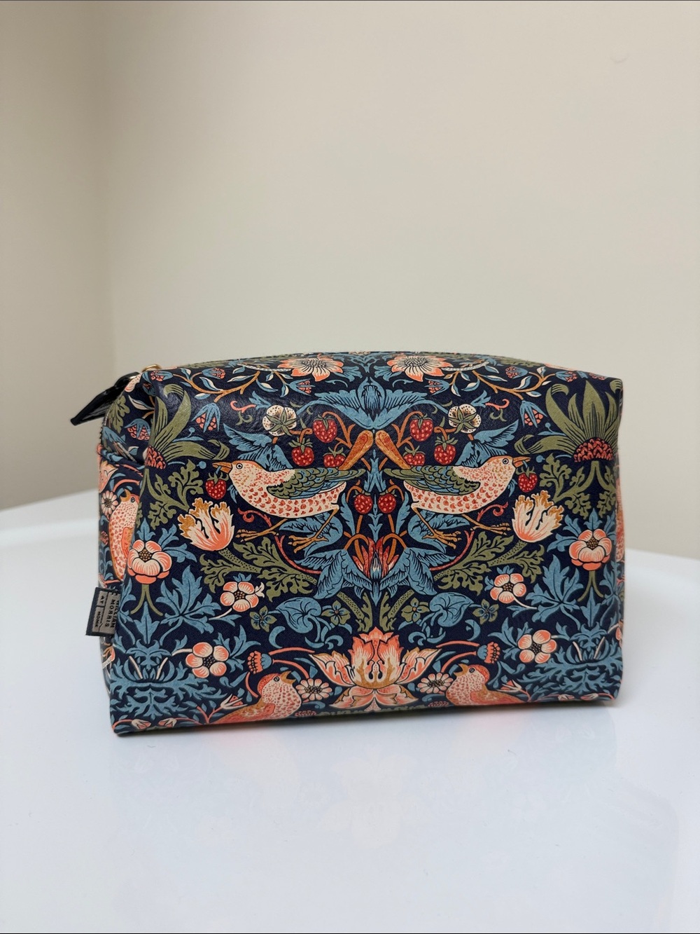 William & Morris Zippered Pouch